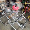 Image 2 : RIGID SLIDING COMPOUNT MITER SAW ON FOLDING ROLLING STAND