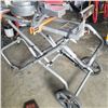 Image 3 : RIGID SLIDING COMPOUNT MITER SAW ON FOLDING ROLLING STAND