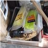 Image 2 : TOOL BOXES AND BUCKET OF BRUSHES AND SHOP SUPPLIES