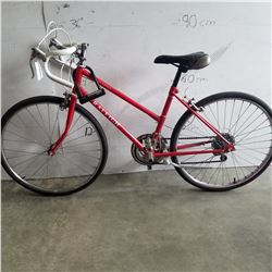 RED RALEIGH BIKE