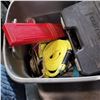 Image 2 : LARGE GREY TOTE OF TOOLS AND SOCKETS