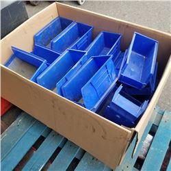 BOX OF PARTS BINS