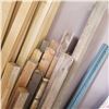 Image 2 : LOT OF CEDAR AND OTHER 4x4 POSTS