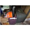 Image 1 : LOT OF FRAM FILTERS, CRAFTSMAN TOOL BOX, 2 FUNNELS, AND CROWBAR