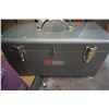 Image 4 : LOT OF FRAM FILTERS, CRAFTSMAN TOOL BOX, 2 FUNNELS, AND CROWBAR