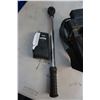 Image 2 : KD TORQUE WRENCH, BLACK AND DECKER SANDER, AND LASER MEASURING TOOL