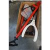 Image 1 : RED BIKE PUMP AND TOOLS