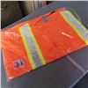 Image 1 : NEW CONDOR HIGH VIS RAIN COAT SIZE 4XL