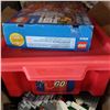 Image 2 : BOX AND RED BIN OF LEGO
