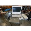 Image 1 : BOX OF APPLE COMPUTERS AND LAPTOP