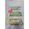 Image 1 : LAST 3 ISSUES OF CANADIAN 1 DOLLAR BILL 1954,67,73