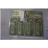 Image 1 : 5 1954 RYE 1 DOLLAR BILL