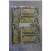 Image 1 : 6 1973 1 DOLLAR BILLS
