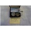 Image 2 : 5 AND 2 MARK COINS 1951 SILVER