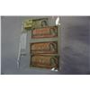 Image 1 : THREE 1954 CANADIAN 2 DOLLAR BILLS AND 1973 CANADIAN 1 DOLLAR BILL