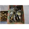 Image 2 : 2 BOXES OF ESTATE WATCHES AND CUFFLINKS ETC