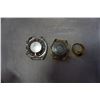 Image 3 : 2 VINTAGE AUTOMATIC WATCHES AND GOLD TONE RING W/ BLACK STONE