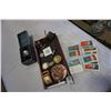 Image 2 : VINTAGE REPRODUCTION HOCKEY CARDS W/ TRAY OF SUNGLASSES AND WATCHES