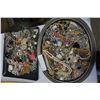 Image 1 : 2 TRAYS OF COSTUME JEWELLERY