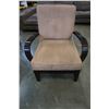 Image 1 : BENTWOOD MICROFIBER ARMCHAIR