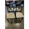 Image 1 : 4 DINING CHAIRS