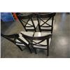 Image 3 : 4 DINING CHAIRS