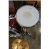 Image 4 : 5PC DRUM SET W/ STAND AND SEAT