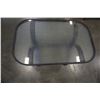 Image 1 : GLASS TOP PATIO TABLE