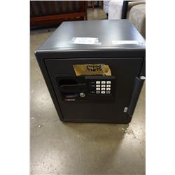 SENTRY ELECTRIC SAFE W/ CODE, LOCKED NO KEY