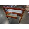 Image 3 : WOODEN DISPLAY ENDTABLE