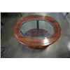 Image 2 : PAIR OF GLASS TOP END TABLES