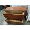 Image 2 : LARGE 2 DRAWER OAK FILING CABINET