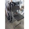 Image 1 : 6 FOLDING BAR STOOLS