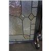 Image 3 : LEADED GLASS FIRE SCREEN