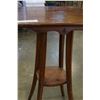 Image 2 : 2 TIER OAK PARLOUR TABLE