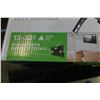 Image 2 : NEW OVERSTOCK INSIGNIA FULL MOTION TV WALL MOUNT 13-32 INCH 33 LB CAPACITY