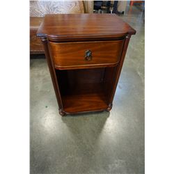 1 DRAWER MAHOGANY NIGHT STAND