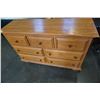 Image 2 : OAK 7 DRAWER DRESSER
