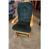 Image 1 : OAK GLIDER ROCKER