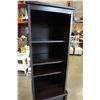 Image 2 : ESPRESSO FINISH SHELF W/ DOOR