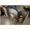 Image 4 : WOODEN FIRE SCREEN