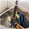 Image 2 : VINTAGE FLOOR LAMP W/ TASSELS