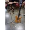 Image 1 : TAMA BASS KICK PEDAL, KINAL GUITAR BODY, NO ELECTRONICS AND GUITAR STAND