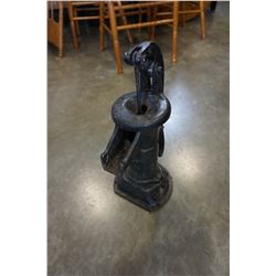 BLACK CAST IRON WATER PUMP