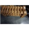 Image 2 : WOOD WINE RACK