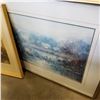 Image 2 : 25 x 32 SIGNED BY BARBARA KRUPP PRINT IN GOLD FRAME 121/450