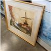 Image 3 : 25 x 32 SIGNED BY BARBARA KRUPP PRINT IN GOLD FRAME 121/450