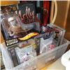 Image 2 : HOCKEY FIGURES, HOTWHEELS CARS, NELLY FIGURE, AND STAR WARS COLLECTOR TIN