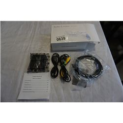 3G MOBILE BROAD BAND ROUTER, AV CABLES, AND CAR AMPLIFIER AND ANTENNA AND BELL USB MODEM