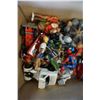 Image 3 : BOX OF MOSTLY VINTAGE TOYS, HOTWHEELS, FISHER PRICE, STARWARS, ETC